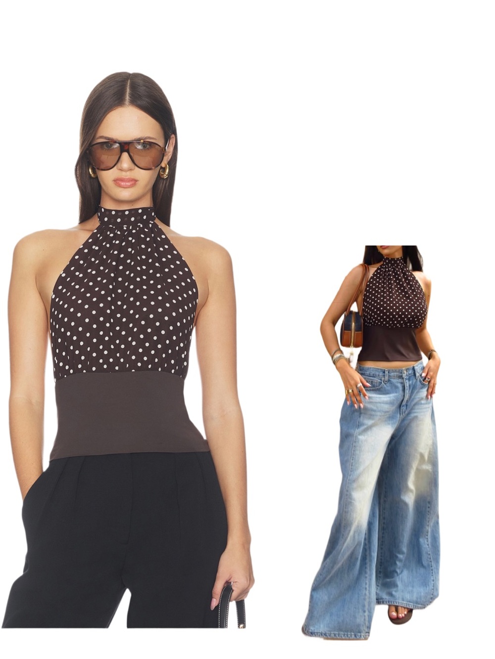 MORE TO COME X Blake evin Halter Top